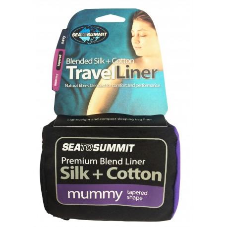 Sea To Summit - Mummy Tapered - Silk & Wool - Saco sabana