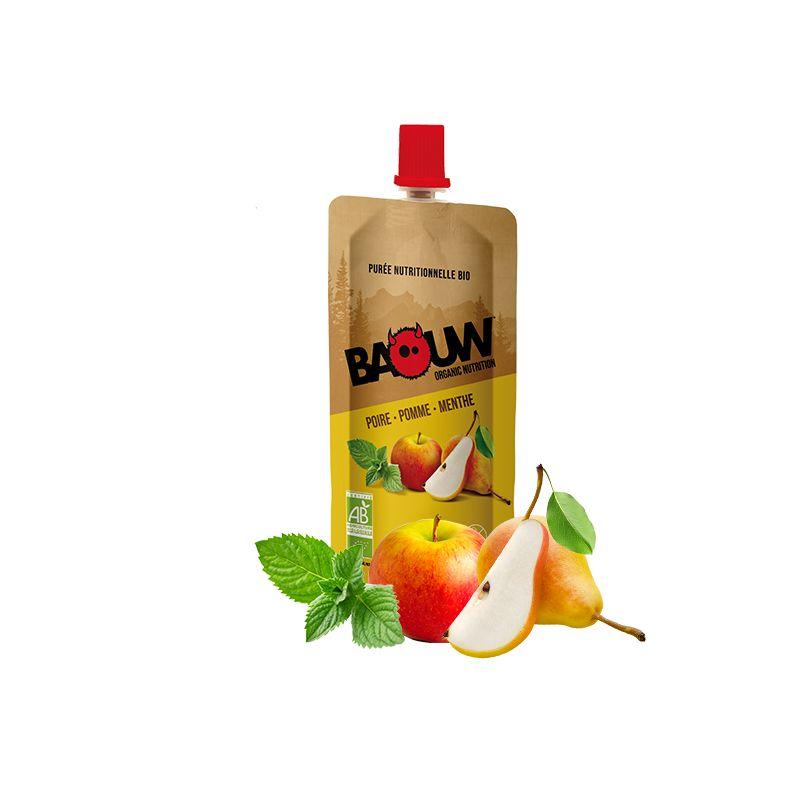 Baouw - Poire-Pomme-Menthe - Energy gel
