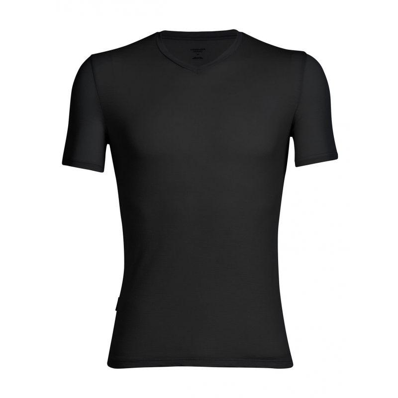 Icebreaker - Anatomica Short Sleeve col V en Mérinos - Camiseta de merino - Hombre